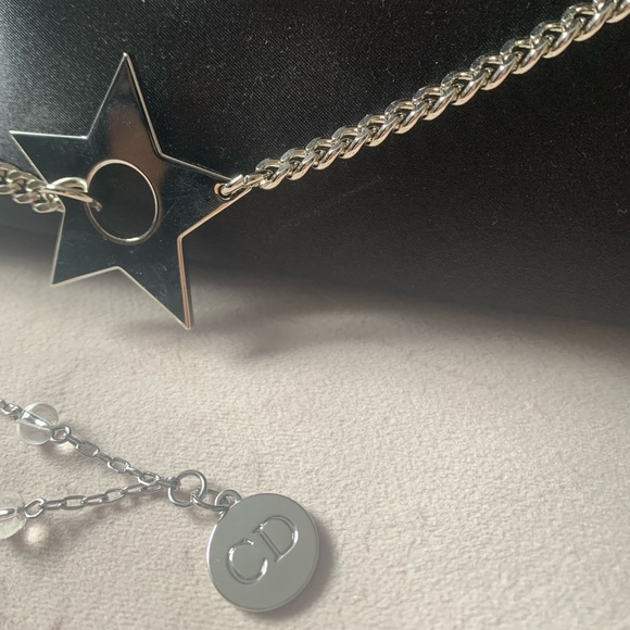 Genuine Dior Black Star Necklace - Picture 4 of 9